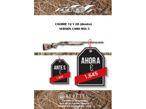 Beretta A400 Lite Camo Max5