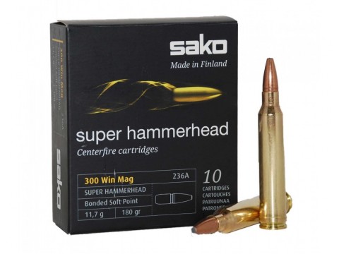 300 WM Sako Super Hammerhead 180gr/SP